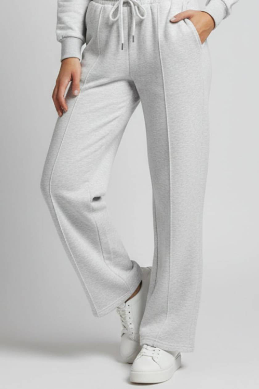 Button crop tracksuit