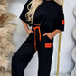 Oversize T-shirt lounge set * patch colour may vary