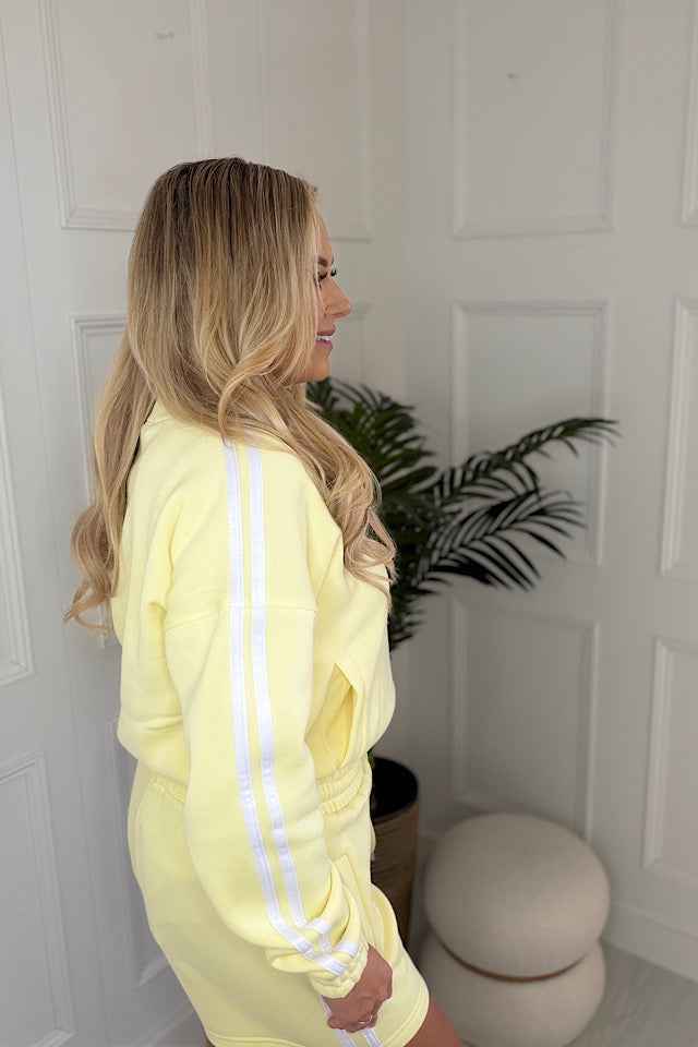 Diva stripe bomber set